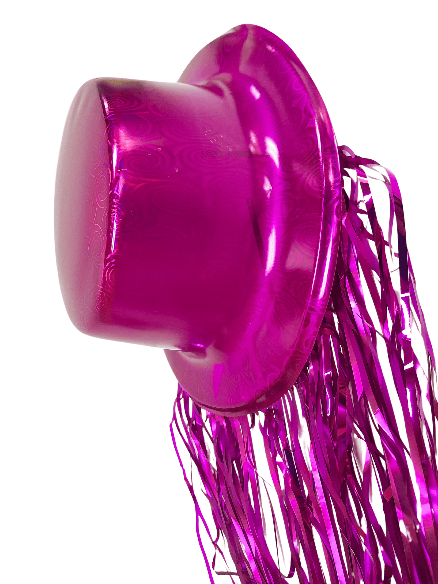 GORRO FIESTA METALIZADO Nº20-A C/PELO FUXIA