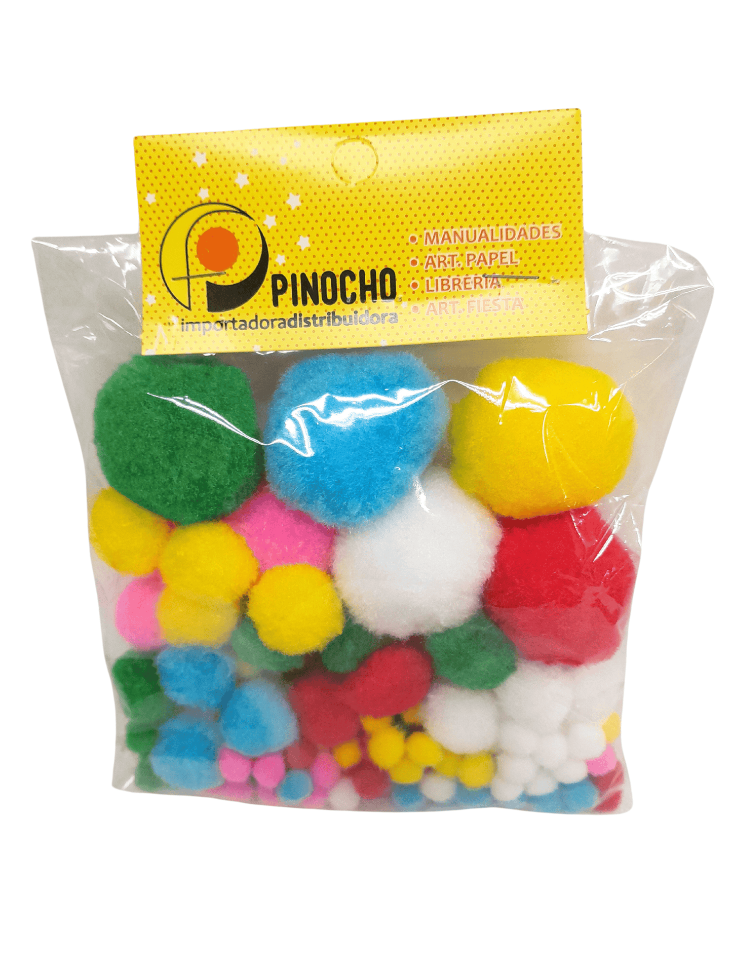 POM POM COLORES (PINOCHO)