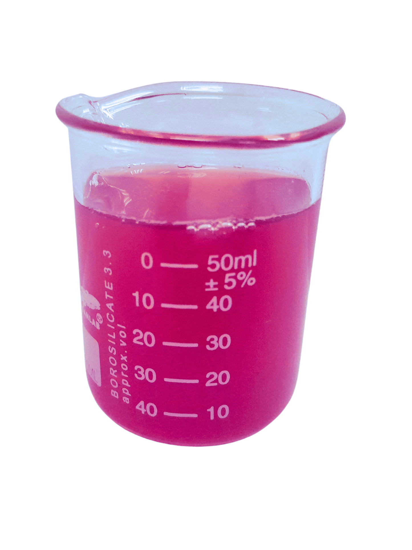 VASO PP. 50 ML VIDRIO GRADUADO (PINOCHO)