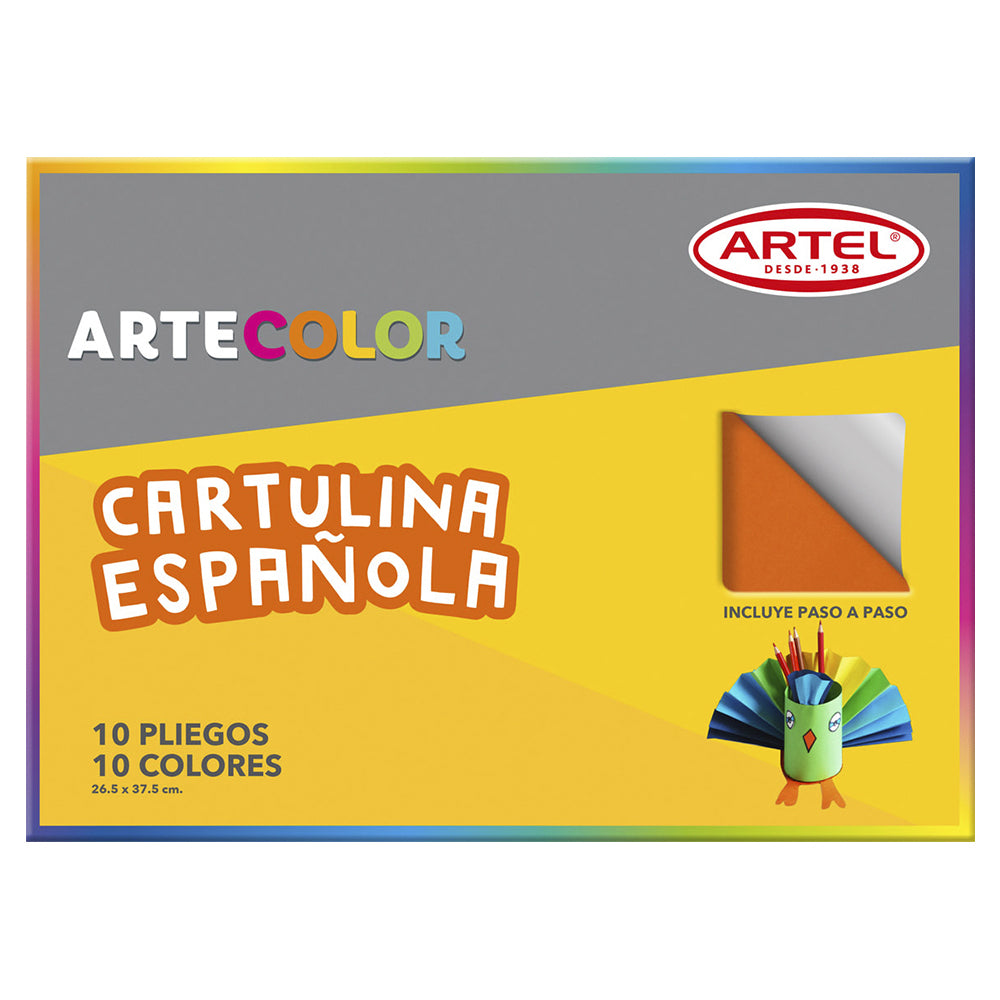 BLOCK CARTULINA ESPAÑOLA ARTEL