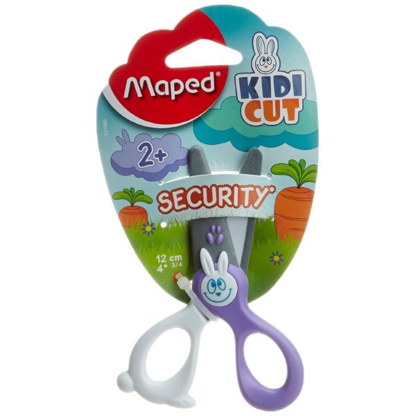 TIJERA PRE ESCOLAR 12 CM KIDI CUT MAPED