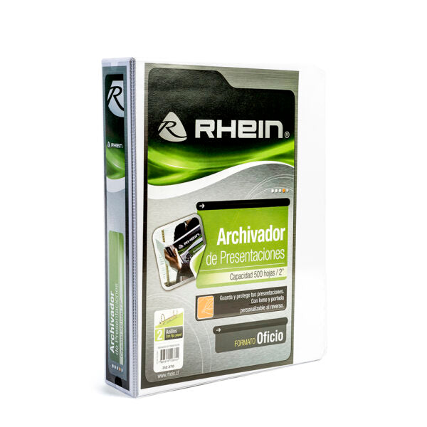 ARCHIVADOR VINIL CARTA 2 ANILLOS REHIN
