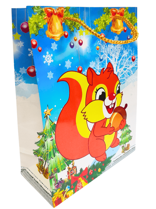 BOLSA DE REGALO NAVIDAD INFANTIL (MEDIDAS: CHICA, MEDIANA Y GRANDE)