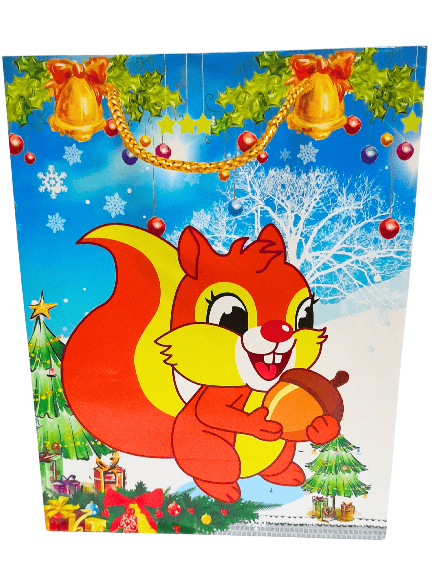 BOLSA DE REGALO NAVIDAD INFANTIL (MEDIDAS: CHICA, MEDIANA Y GRANDE)