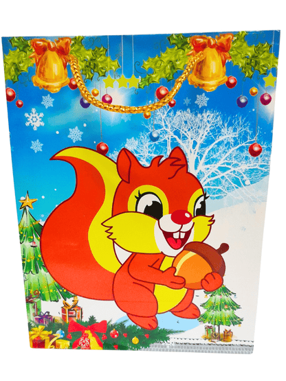BOLSA DE REGALO NAVIDAD INFANTIL (MEDIDAS: CHICA, MEDIANA Y GRANDE)