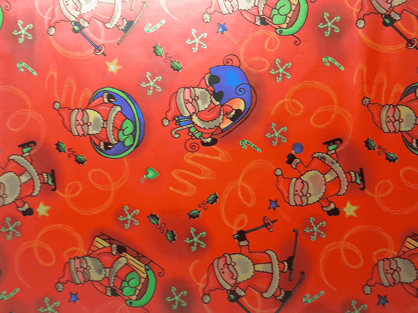 PAPEL DE REGALO METALICO NAVIDAD (DISEÑO VARIOS)