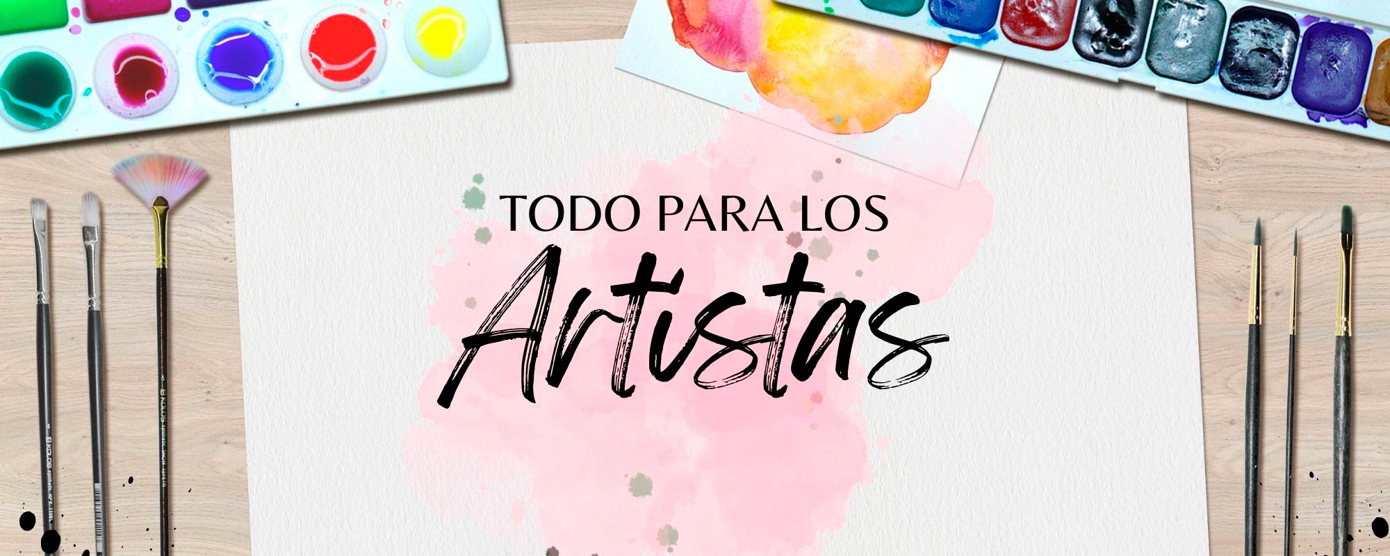 librería pinocho banner todo para los artistas