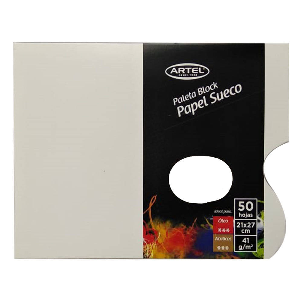 PALETA BLOCK PAPEL SUECO ARTEL