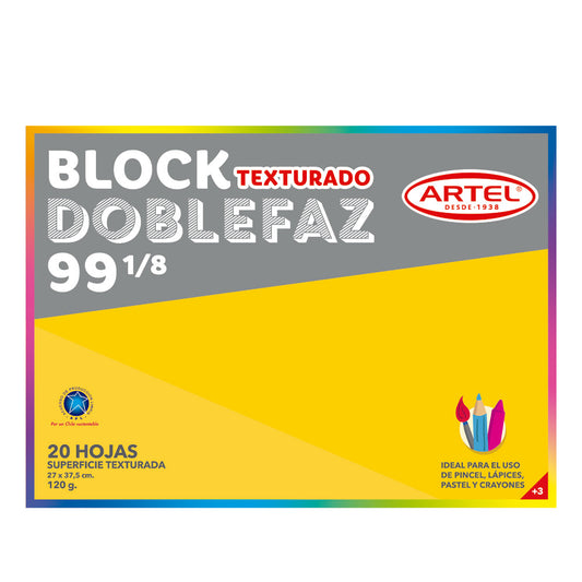 BLOCK MEDIUM 99 1/8 DOBLE FAZ ARTEL