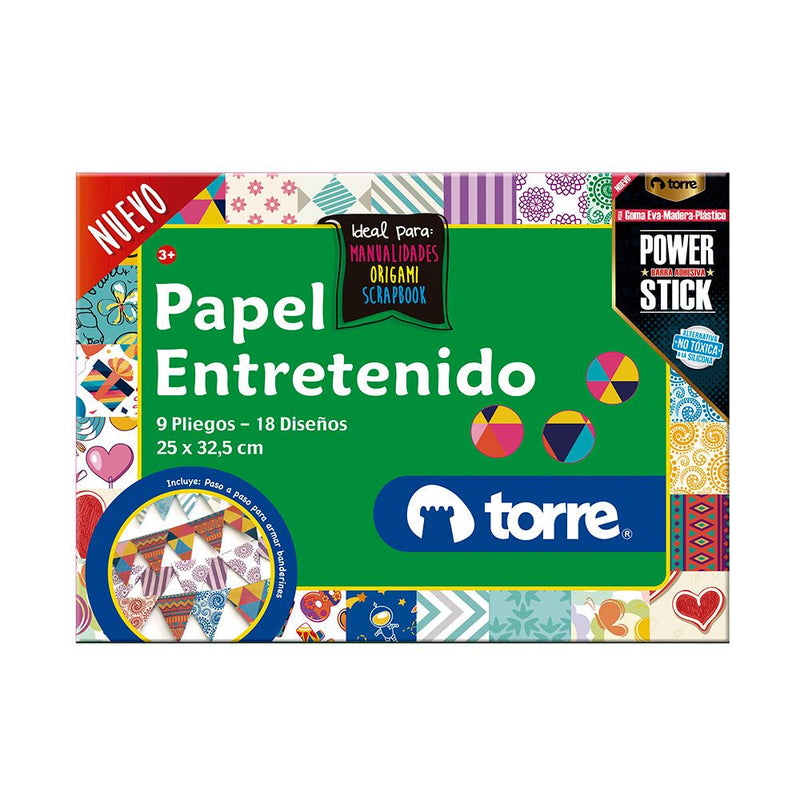 BLOCK PAPEL ENTRETENIDO TORRE