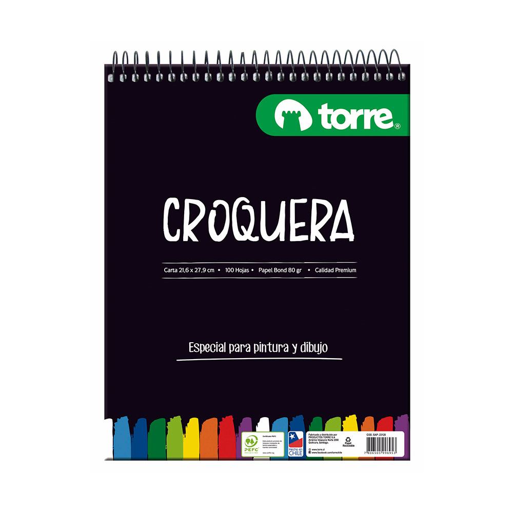 CROQUERA CARTA TORRE