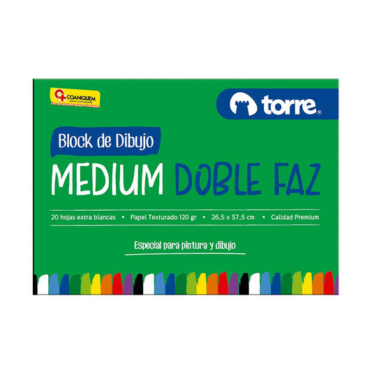 BLOCK MEDIUM 99 1/8 DOBLE FAZ TORRE