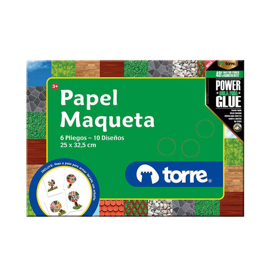 BLOCK PAPEL MAQUETA TORRE