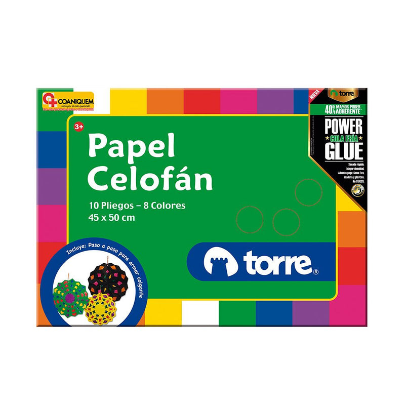 BLOCK PAPEL CELOFAN TORRE