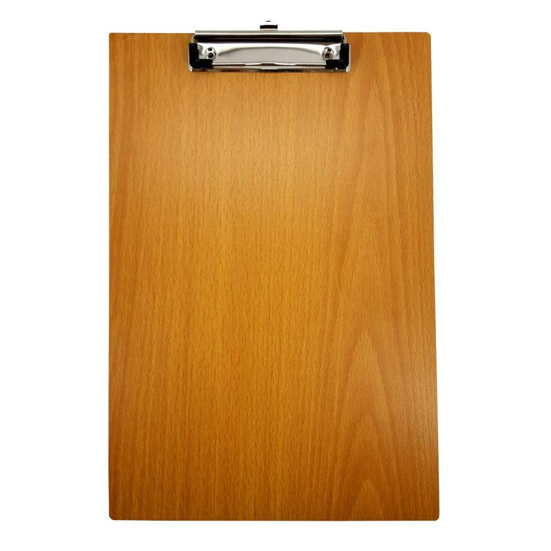 ANOTADOR MADERA CON APRETADOR PINOCHO