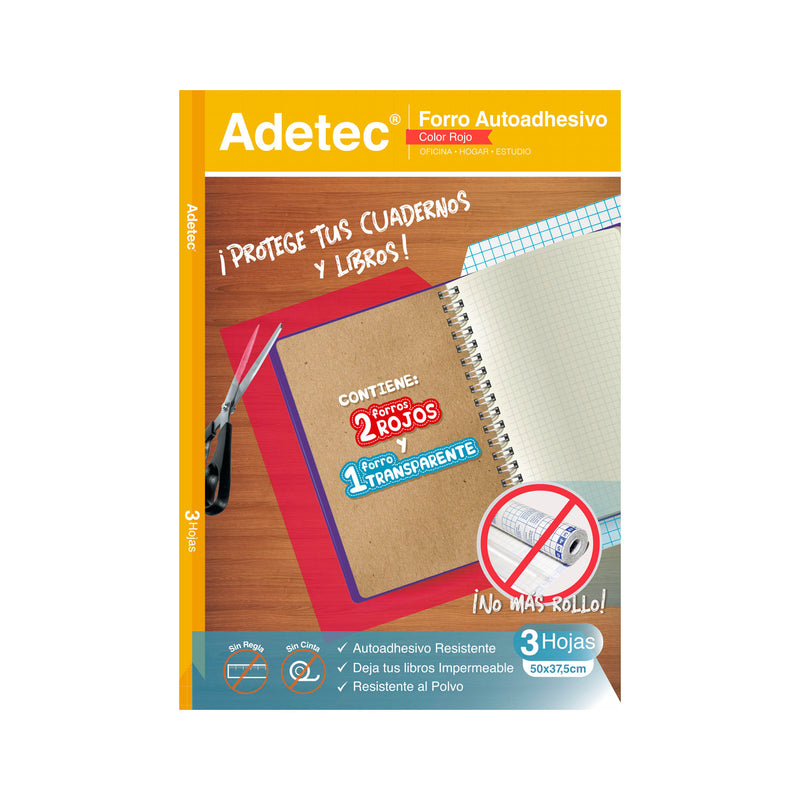 FORRO ADHESIVO COLORES ADETEC