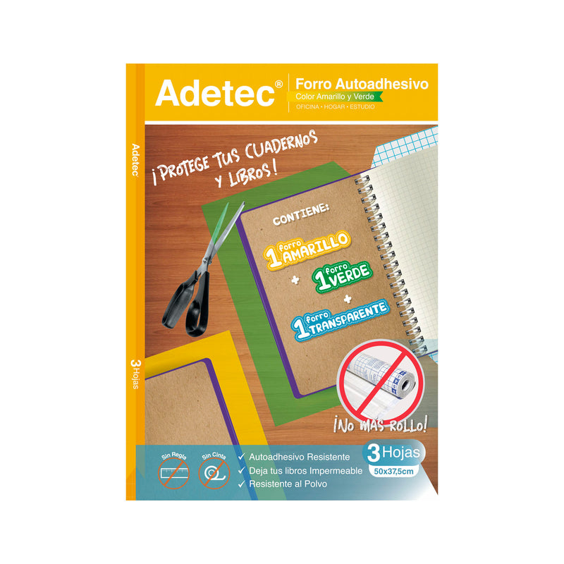 FORRO ADHESIVO COLORES ADETEC