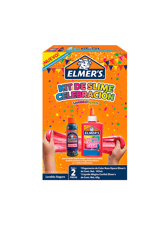 KIT DE SLIME CELEBRACION ELMER'S