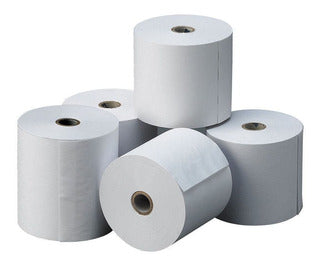 ROLLOS TERMICOS 8 CM x 80 METROS