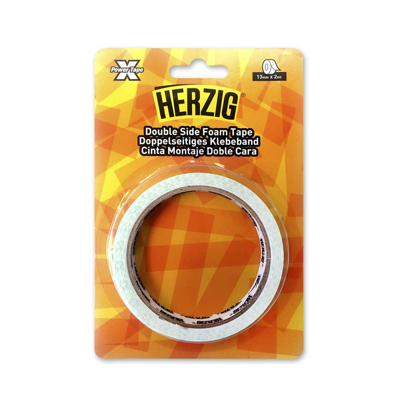 CINTA MONTAJE DOBLE CARA 12MM X 2MT HERZIG