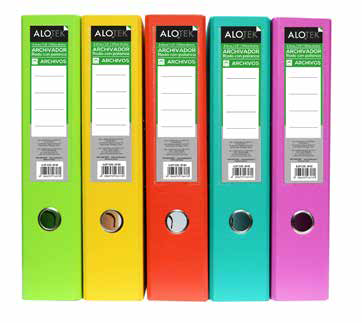 ARCHIVADOR RADO OFICIO ANCHO 2 1.5" ALOTEK