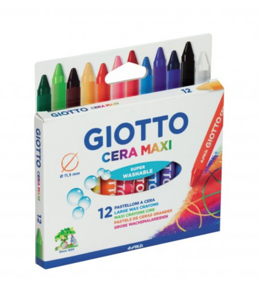 LAPIZ CERA 12 COL GIOTTO