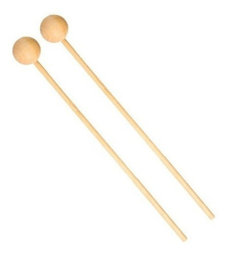PAR BAQUETAS DE MADERA PINOCHO