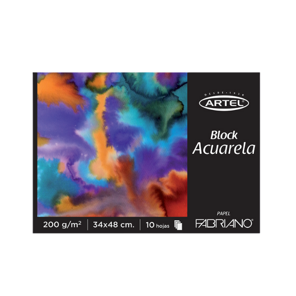 BLOCK ACUARELA 34 x 48 CM ARTEL