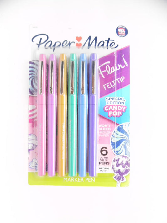 LAPICES FLAIR CANDY 6 UN PAPER MATE