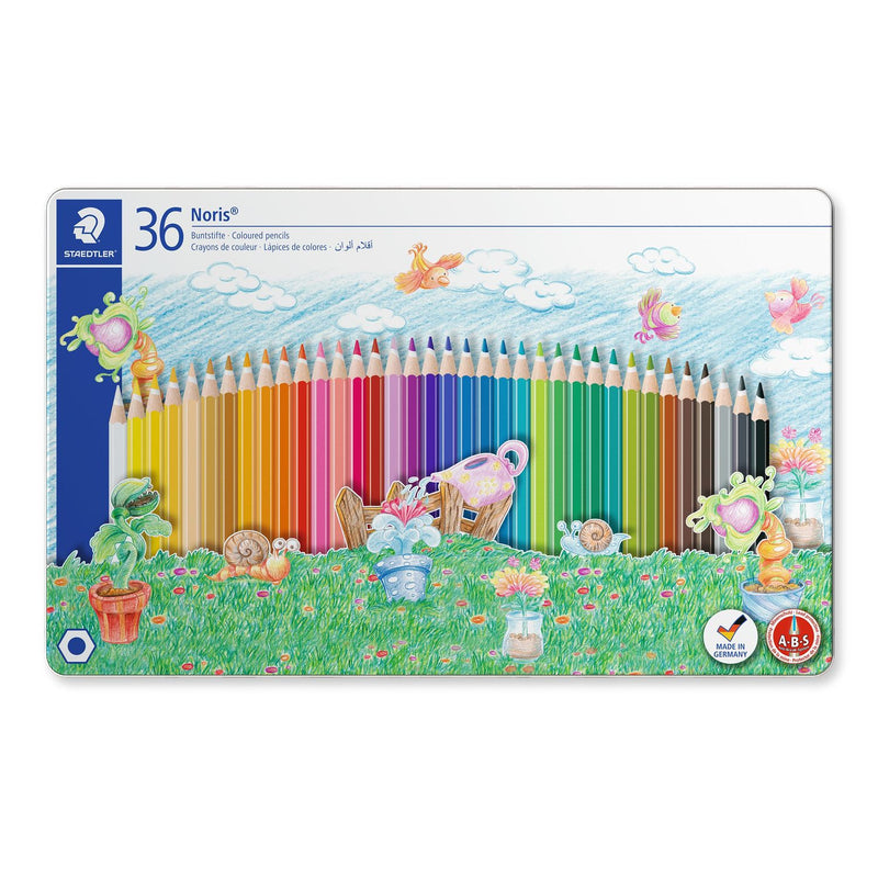 LAPICES 36 COLORES CAJA METÁLICA STAEDTLER