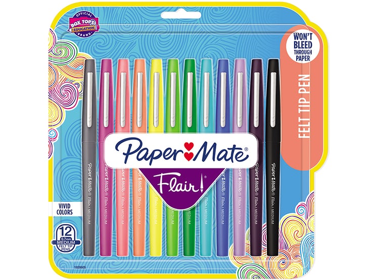 LAPICES FLAIR 12 UN PAPER MATE