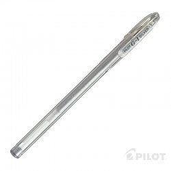 LAPIZ GEL PILOT G1 0.7MM PLATA