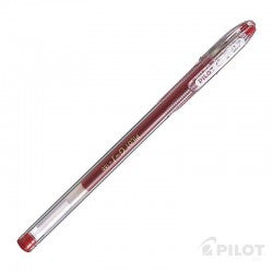 LAPIZ GEL PILOT G1 0.7MM ROJO