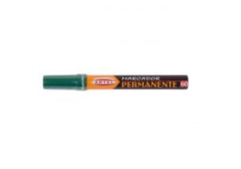 PLUMON PERMANENTE PUNTA BISELADA VERDE ARTEL